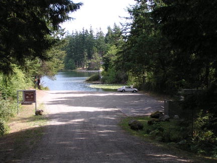 horseshoe boat ramp near Allyn-Grapeview