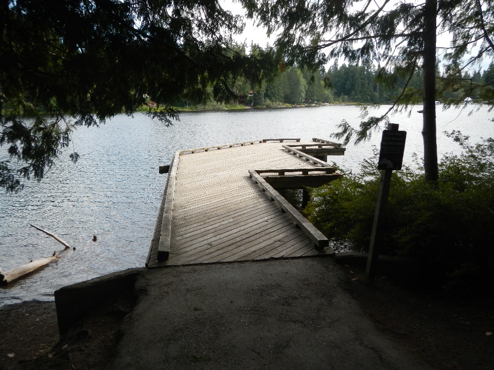 small dock near Naval Base Kitsap - Bangor