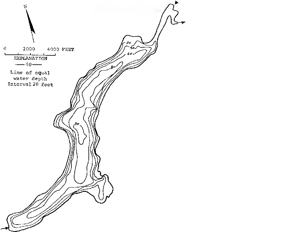 low resolution topo map near Skokomish