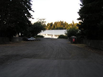 Pattison Lake boat launch near DuPont